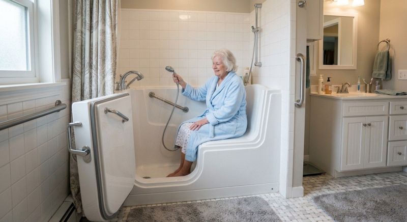 Handicap Bathtub Installation